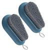 FRCOLOR Multifunction Scrubbing Brush Portable Household Laundry Brush for Clothes Shoes 2Pcs for Scrubbing Kitchen Bathroom view 1