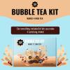 TeaJoy Bubble Tea Kit Classic & Brown Sugar (Makes 4 Drinks) | Milk Tea & Brown Sugar Tea Powders with Instant Tapioca Pearls | Just Add Milk & Ice | Vegan & Dairy-Free | Boba Straw & Cup view 2