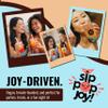 TeaJoy Bubble Tea Kit Classic & Brown Sugar (Makes 4 Drinks) | Milk Tea & Brown Sugar Tea Powders with Instant Tapioca Pearls | Just Add Milk & Ice | Vegan & Dairy-Free | Boba Straw & Cup view 4