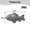 2 Pcs Iron Fish for Cooking, Iron Fish for Iron Deficiency, Suitable Home and Kitchen Decoration can be Given to Family and Friends view 2