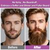 Beard Grooming Kit for Men w/3 Scented Beard Oil, Grapefruit Shampoo/Wash,Balm,Brush,Scissors,Comb,Complete Beard Care Kit for Men,Christmas Valentines Birthday Gifts for Him Dad Boyfriend Husband view 3