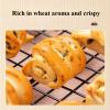 Baked Buns,Healthy and Nutritious Breakfast,Flower Rolls,Bread,Instant Meal Replacement Food,Snack Foods,Delicious Chinese Specialty Snacks Gifts (2 Flavors,47pcs) view 3
