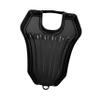 Hair Sink Basin Plastic Portable Black with Corrugated Neck Rest view 1