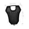 Hair Sink Basin Plastic Portable Black with Corrugated Neck Rest view 2