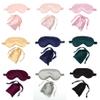 Eye Mask Sleeping 1PCS Imitated Silk Sleep Eye Mask Padded Shade Eye Cover Patch Sleeping Mask Eyemask Blindfolds Travel Relax Rest Women Men(DPP) view 3