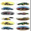12 Pre-Cut Tractors and Diggers Design Edible Wafer Paper Cake Toppers Decorations view 2
