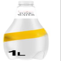 Tonic Water 1L (Pack Of 12) Soft Drink With Quinine With Sweetener Delicoius Taste