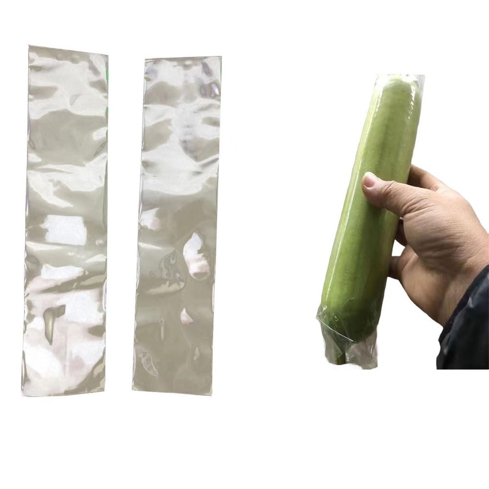 1000pcs Vegetable Sleeve Bag, Straight Protective Film For Melons And Fruits With Opening At Both Ends, Loofah Insect Protective Bag(Width 8.5cm)