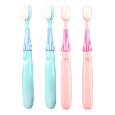 COLLBATH 4pcs Soft Toothbrush for Boys and Girls Brush for Toddlers Gentle Bristle Boys and Girls Toothbrushes