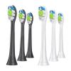 an Electric Toothbrush Replaces The Toothbrush Head. Compatible for Philips HX9172 HX9192 HX6810 HX6817 HX6871 HX6876 HX6950(White x3 Black x3)