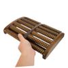 OATIPHO Wooden Foot Massager for Deep Tissue Massage and Acupoint Stimulation with Multiple Wheels, Compact Coffee- Design for Office and Business Trips, Sturdy Foot Muscle Roller view 4