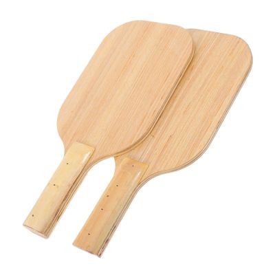 Ipetboom Table Tennis Paddle Ergonomic Grip Design and High Sensitivity Rebound Wooden Racket for Visual Impaired Individuals for Blind Person Suitable for Sports Education
