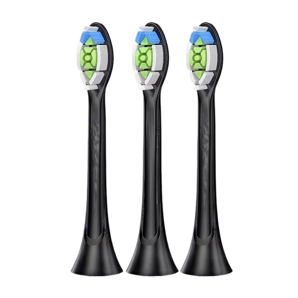 an Electric Toothbrush Replaces The Toothbrush Head. Compatible for Philips HX6960 HX6970 HX6992 HX9112 HX9120 HX9140(Black x3pcs)