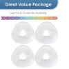 (4 Pack) Freo Z Ultra Replacement Mop Pads Compatible with Narwal Freo X Ultra/Freo X Plus/Freo/Freo Pro X Ultra/ Z10/ T10/ J3/ J4/ J5/ R10 Robot Vacuum, Mopping Pad, Washable Mop Cloths view 4