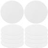 PartyKindom Drying Desiccant Discs 100pcs Plant Fibre Moisture Absorber Sheets with High Moisture Absorption Capacity, White for Sealing Jars for Food Storage for Rice and Cookie Tins view 1