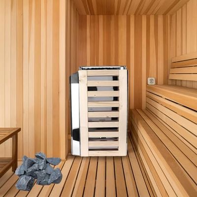 3.6KW Electric Sauna Heater - Stainless Steel Internal Control Stove for Home, Hotel, Spa, and Shower Bath - High Efficiency, Durable, Ideal for Relaxation & Wellness