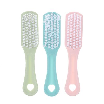 PACKOVE 3Pcs Clean Brush Set with PP Bristles for Clothes and Shoes, Easy to Grip and Effective Cleaning Tool for Kitchen and Garden Shed Sink Use