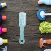 PACKOVE 3Pcs Clean Brush Set with PP Bristles for Clothes and Shoes, Easy to Grip and Effective Cleaning Tool for Kitchen and Garden Shed Sink Use view 4