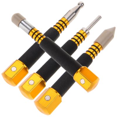 Gogogmee 4pcs Dent Repair Pen Iron Paintless Dent Removal Tool Tap Down Pen DIY Fix Tools for Automotive Hail Damage Repair