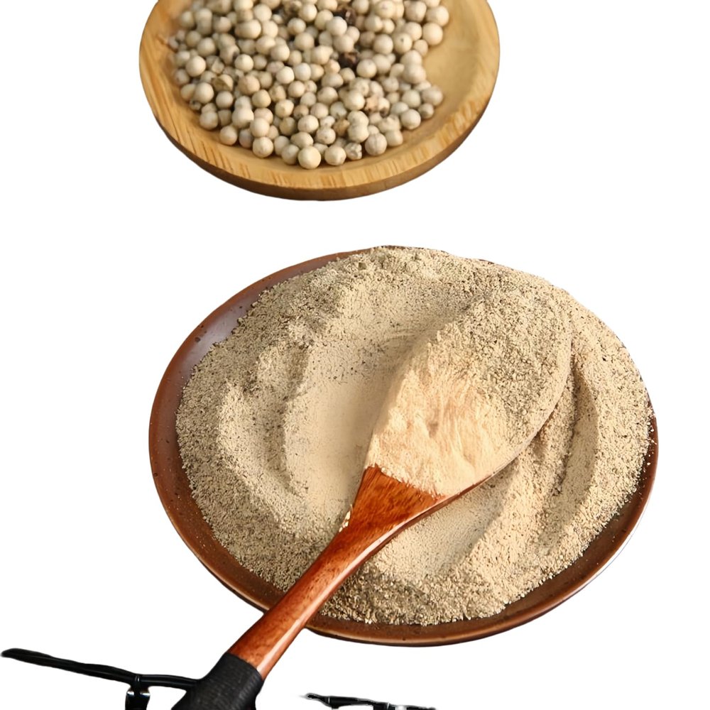 JOIYSVEN White Pepper Powder | Catering Grade Seasoning | Pure Natural and No Additives | Suitable for Cooking, Baking and Marinating Meat (300g)