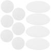 GLEAVI Food Desiccant Sheets Moisture Absorbing Replacement Sheets 100pcs 5cm Round Food-grade Plant Fiber Moisture Absorbers for Food Jars and Rice Storage view 1