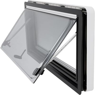 Tilt Window for Motorhome, Caravan Side Window, Tinted Sliding Window Hinged Window for Motorhome, Caravan, Van, Motorhome OF(Size:600x300mm)