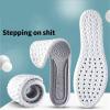 1Pair Sport Insoles for Shoes Memory Foam Sole Cushion Running Shock-Absorbant EVA Orthopedic Soft Pad(EU35-36(230mm)) view 3