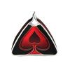 Ace Of Spades Long Tissue Box Cover Faux Leather Tissue Holder, Stylish Tissue Dispenser For Bathroom, Living Room, Office, Bedroom, Car Use view 3