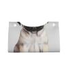 Pug Dog Long Tissue Box Cover Faux Leather Tissue Holder, Stylish Tissue Dispenser For Bathroom, Living Room, Office, Bedroom, Car Use view 2