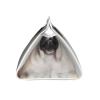 Pug Dog Long Tissue Box Cover Faux Leather Tissue Holder, Stylish Tissue Dispenser For Bathroom, Living Room, Office, Bedroom, Car Use view 3