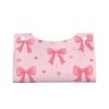 Bows Long Tissue Box Cover Faux Leather Tissue Holder, Stylish Tissue Dispenser For Bathroom, Living Room, Office, Bedroom, Car Use view 4