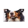 Bernese Mountain Dog Long Tissue Box Cover Faux Leather Tissue Holder, Stylish Tissue Dispenser For Bathroom, Living Room, Office, Bedroom, Car Use view 2