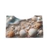 Beach Seashell Long Tissue Box Cover Faux Leather Tissue Holder, Stylish Tissue Dispenser for Bathroom, Living Room, Office, Bedroom, Car Use view 2