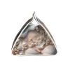 Beach Seashell Long Tissue Box Cover Faux Leather Tissue Holder, Stylish Tissue Dispenser for Bathroom, Living Room, Office, Bedroom, Car Use view 3
