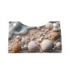 Beach Seashell Long Tissue Box Cover Faux Leather Tissue Holder, Stylish Tissue Dispenser for Bathroom, Living Room, Office, Bedroom, Car Use view 4