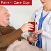 Jukeoiu Adult Sippy Cups for Elderly,Patient Drinking Cup with Handle - Hospital Mugs with Lid, Safe Design Disorders People Supplies for Lovers Coworkers Friends view 2