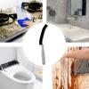 Euyehn Crevice Cleaning Brushes for Household Use - Bathroom Cleaner Brush | Hard Bristle Angled Cleaning Tool for Bathroom Sink Kitchen Shower Tile Floor Oven Narrow Spaces view 4