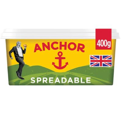 Butter Spreadable Anchors 400g (1x400g)