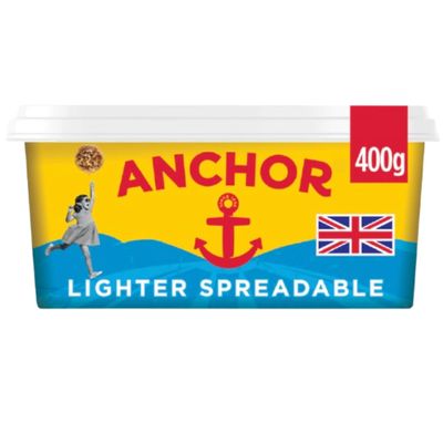 Light Butter Spreadable Anchors 400g (1x400g)