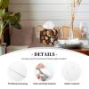 Coffee Bread 1 Print Tissue Box Cover Square, Foldable Modern Leather Cube Tissue Box Holder, Home Decor Accessories for Bathroom, Nightstand, Office Desk, Car, Tabletop view 3