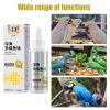 Fish Oil Supplement for Inseparables Liquid Health Cocorita 50 ml | Bird Fish Oil Nutritional Supplement for Cocorite and Agapornis for Use in the Home Garden and on the Go view 4