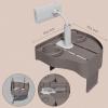 Adjustable Pool Phone Tray - Outdoor Spa Tray, Holder for Bathroom, Bath, Poolside, Beach, Balcony, Outdoor view 4