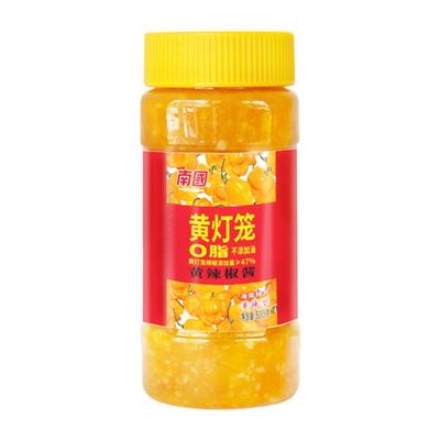 500 grams of yellow Chili sauce-spicy and delicious, very suitable for cooking and tasting-authentic taste, very suitable for tacos, pizza and so on.