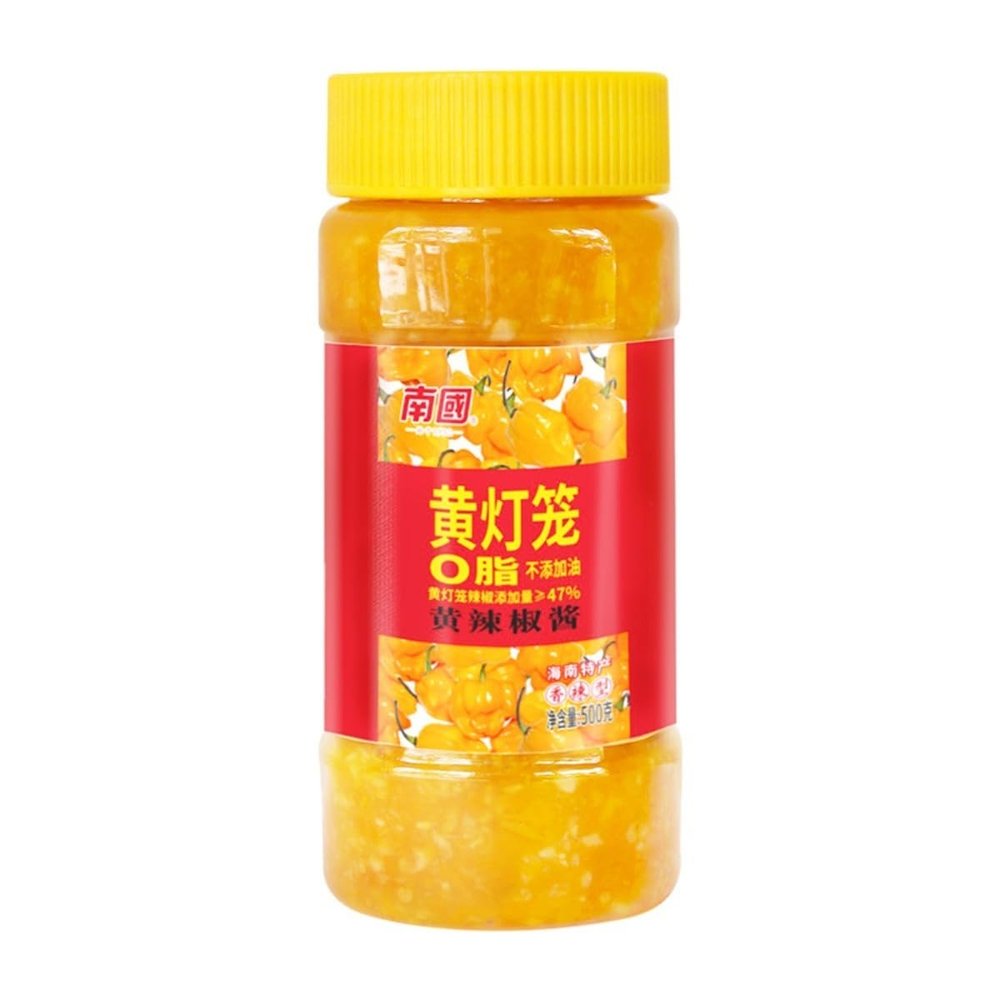 500 grams of yellow Chili sauce-spicy and delicious, very suitable for cooking and tasting-authentic taste, very suitable for tacos, pizza and so on.