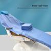 buyzg 75 Pieces Disposable Dental Chair Disposable Bed Sheets Massage Table Sheets Non-Woven Spa Fabric Waterproof Bed Cover Oil Proof Breathable Accessories for Spa Beauty Salon Hotels view 2