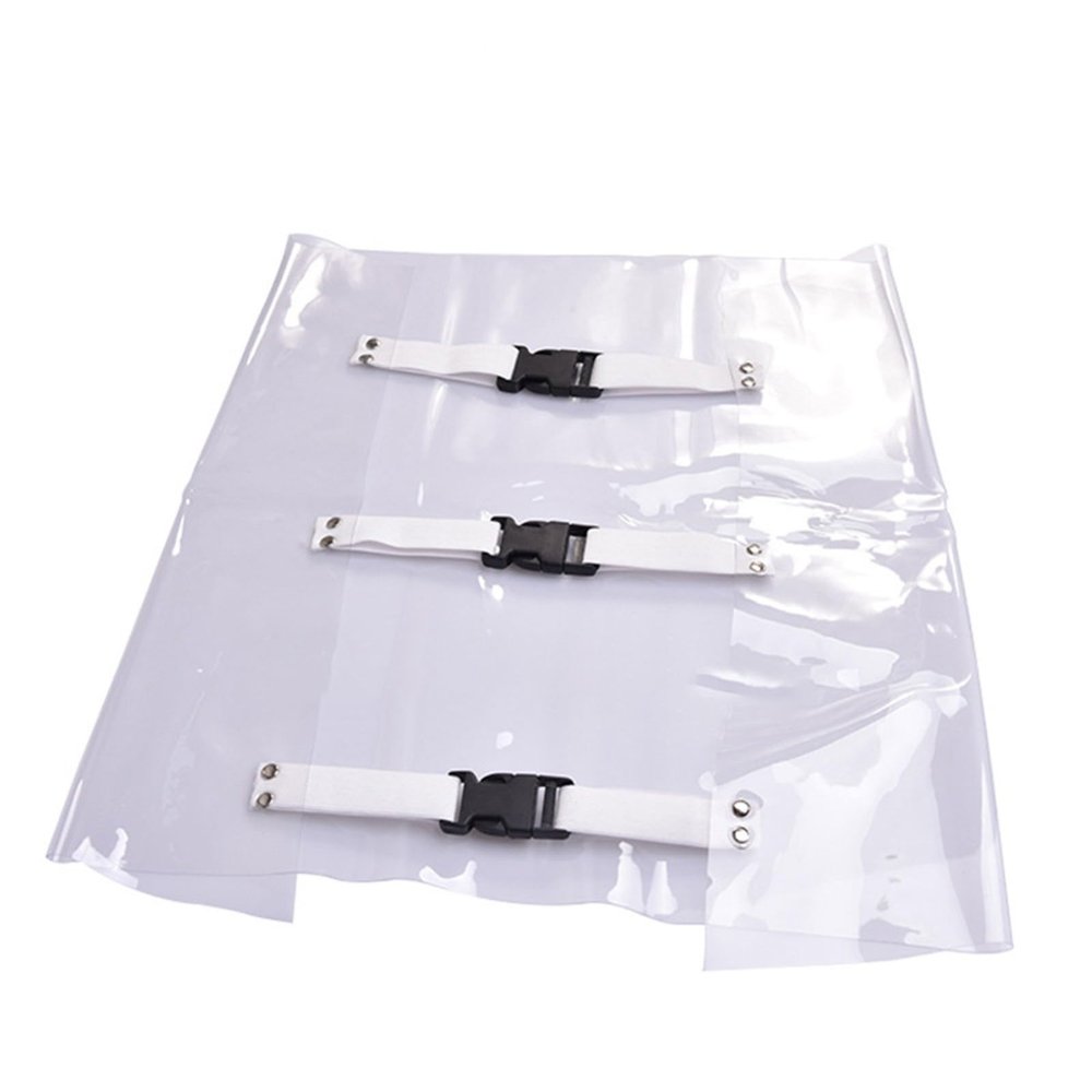 buyzg 5Pcs Dental Chair Unit Foot,Dental Chair Foot Cover Pad with Elastic Bands,Mat Cushion Pad Dustproof Toe Cover Plastic Protector Washable(B)
