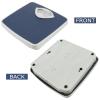 Anneome Mechanical Dial Body Weight Scale Compact and Accurate Bath Weighing Scale for Home Use for Quick Weight Monitoring Non Slip Surface Display Blue view 2