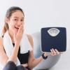 Anneome Mechanical Dial Body Weight Scale Compact and Accurate Bath Weighing Scale for Home Use for Quick Weight Monitoring Non Slip Surface Display Blue view 3