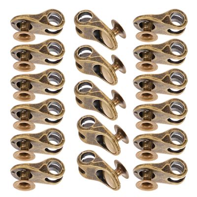 Veemoon 30pcs Hiking Shoe Buckles Boot Hooks Metal Eyelets for Outdoor Climbing Boot Repair Accessories DIY Shoelace Supplies