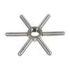 Snowflake Stainless Steel Cup Washer Head Silver for Glass view 1